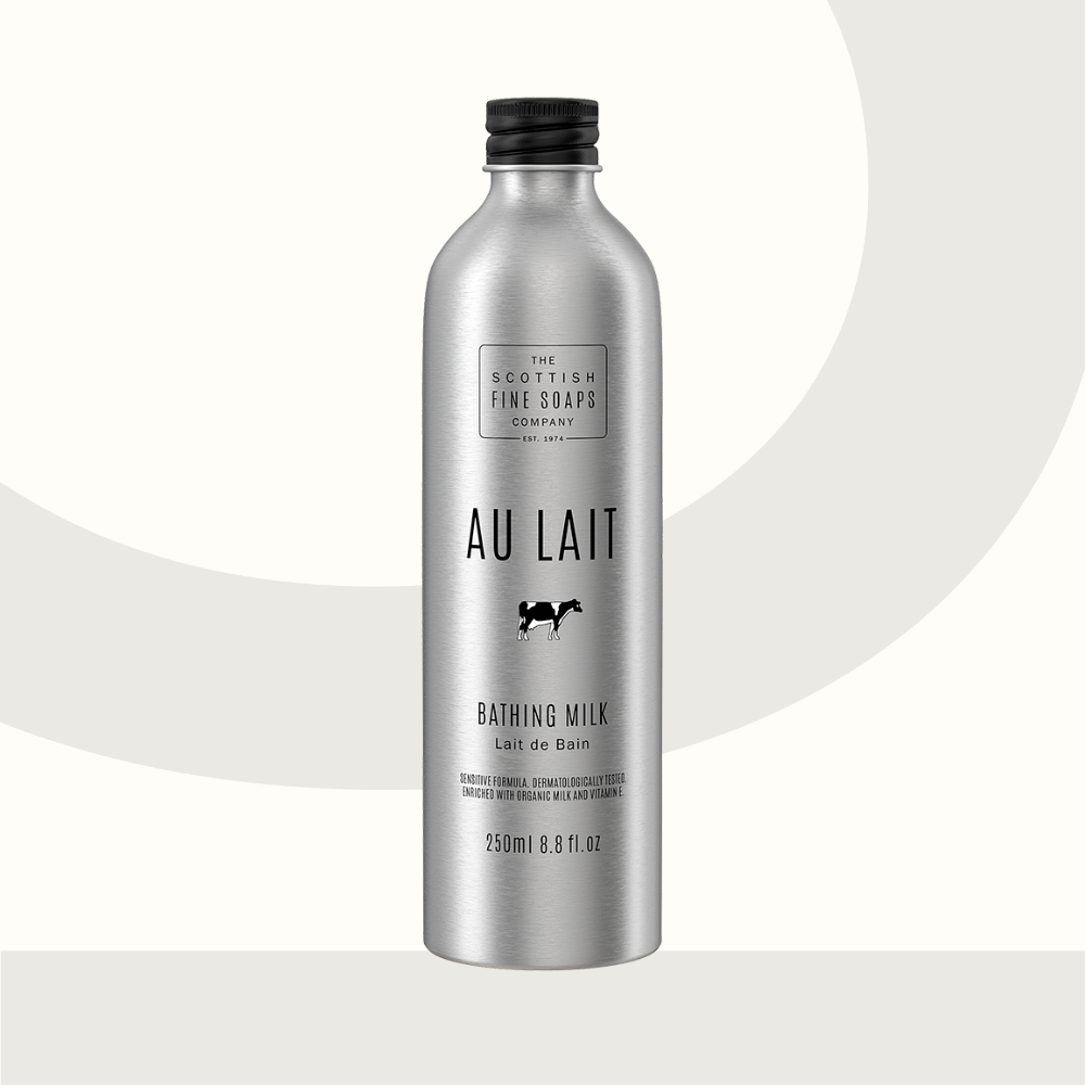 Au Lait Bathing Milk - 250ml Aluminum Bottle - 250ml