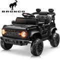 iYofe 12V Ford Bronco Blaze 12V Electric Ride-On Car - Black