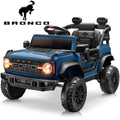 iYofe 12V Ford Bronco Blaze 12V Electric Ride-On Car - Blue