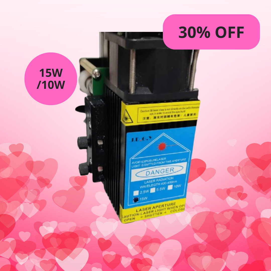 10W/15W Laser Head for UUNA TEK® iDraw H A3/A2/A1/A0 Size - 15W