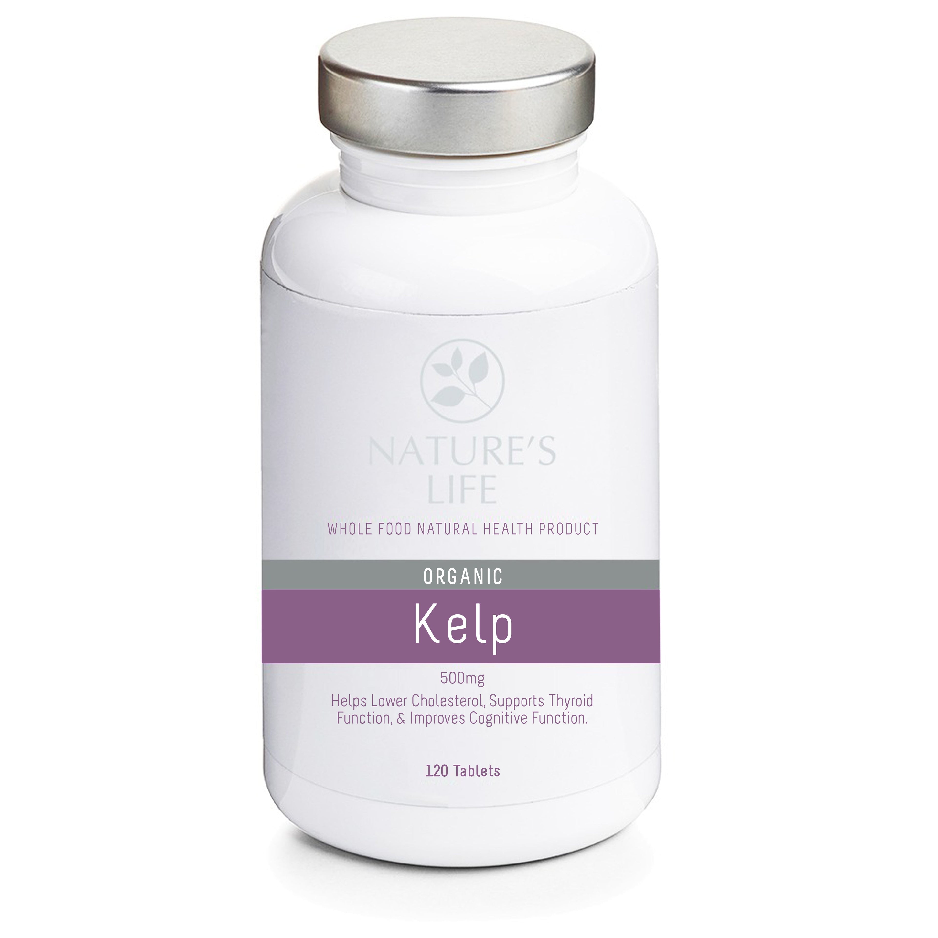 Natures Life Kelp 500mg - 120 Tablets