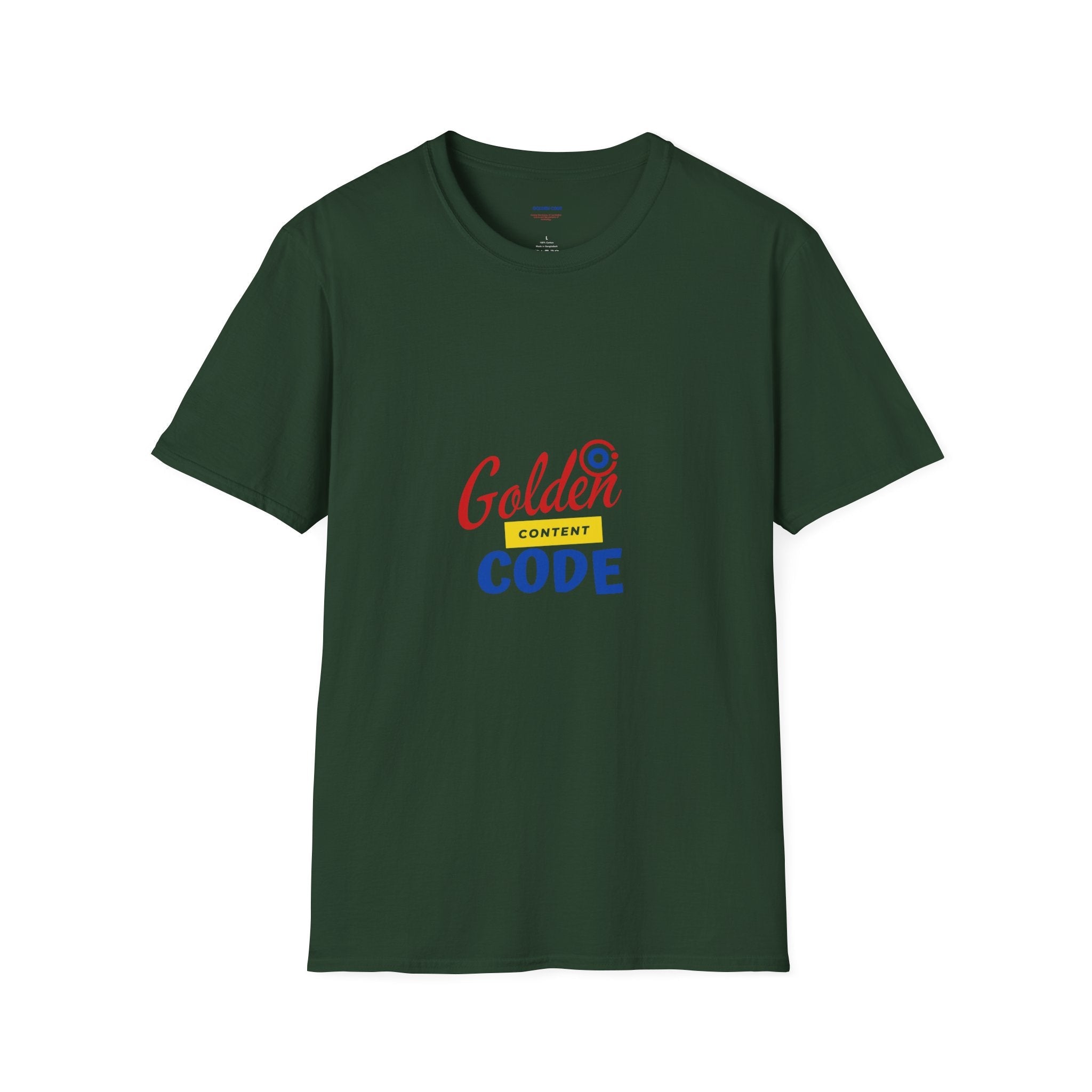 Cambodian Content Creation Evolution Unisex T-Shirt - S / Forest Green