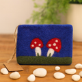 Mushroom Zipper Pouch, Assorted