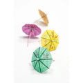 CellarDine Cocktail Umbrellas (Pack of 50) - Assorted Colours