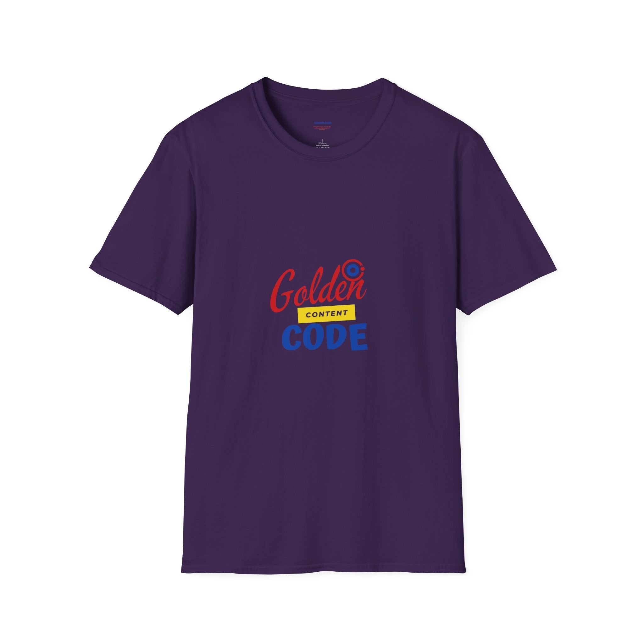 Cambodian Content Creation Evolution Unisex T-Shirt - S / Purple