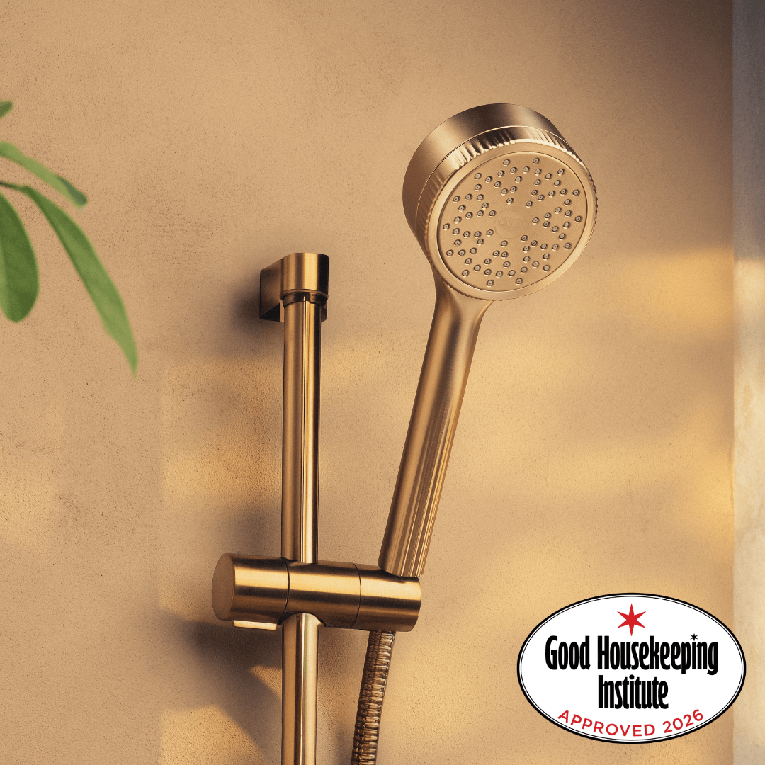 Filtered Shower Head - Brushed Gold
