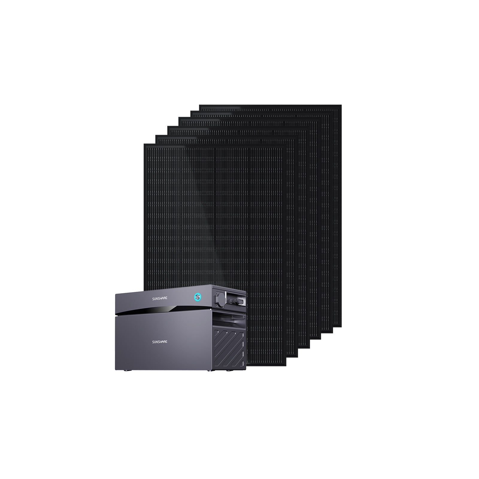 Glory Semi-Solid Balkonkraftwerk mit 1,52 kWh Speicher - 6x (1200W)