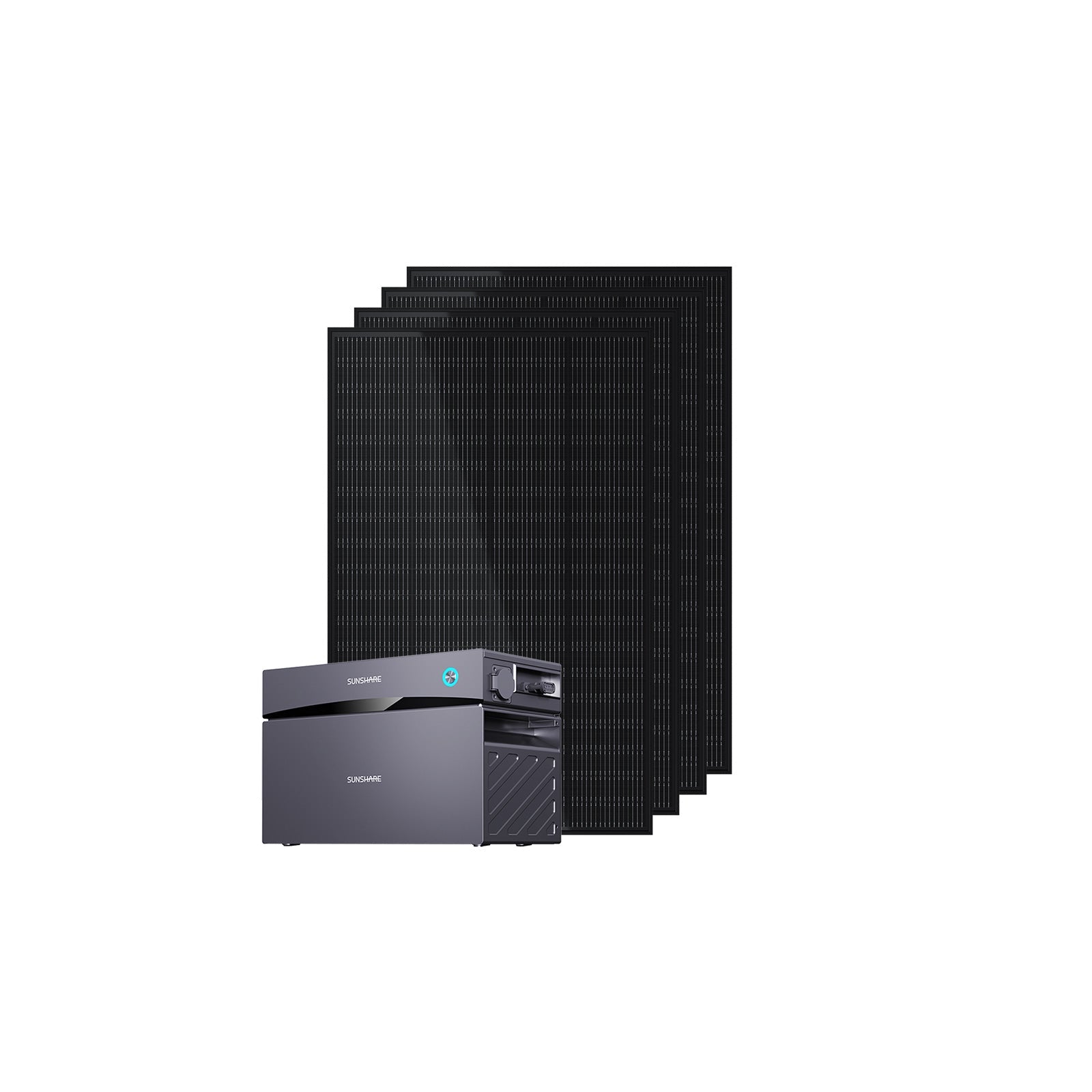 Glory Semi-Solid Balkonkraftwerk mit 1,52 kWh Speicher - 4x (800W)