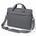 15.6 Inch Waterproof Laptop Briefcase for Men - Deep Grey