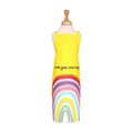 Rainbow Childrens Apron - Yellow