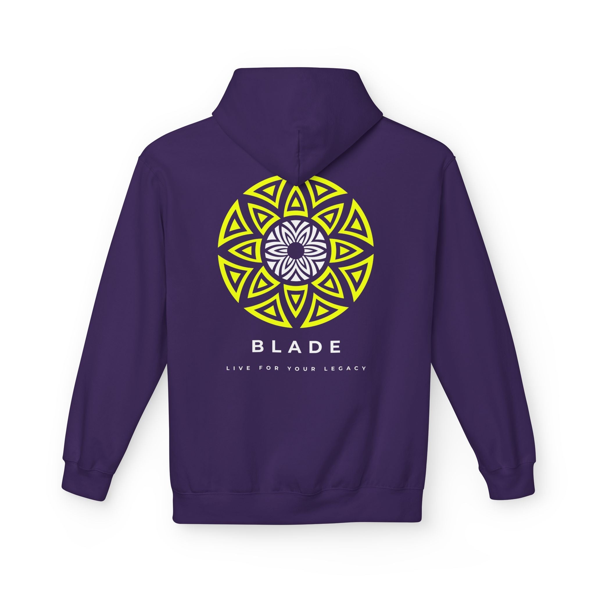 Ethereal Azteca Logo Hoodie - XL / Purple