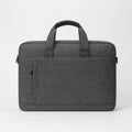 17.3" Waterproof Canvas Laptop Bag for Men Women - Light Grey