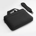 17.3" Waterproof Canvas Laptop Bag for Men Women - Black