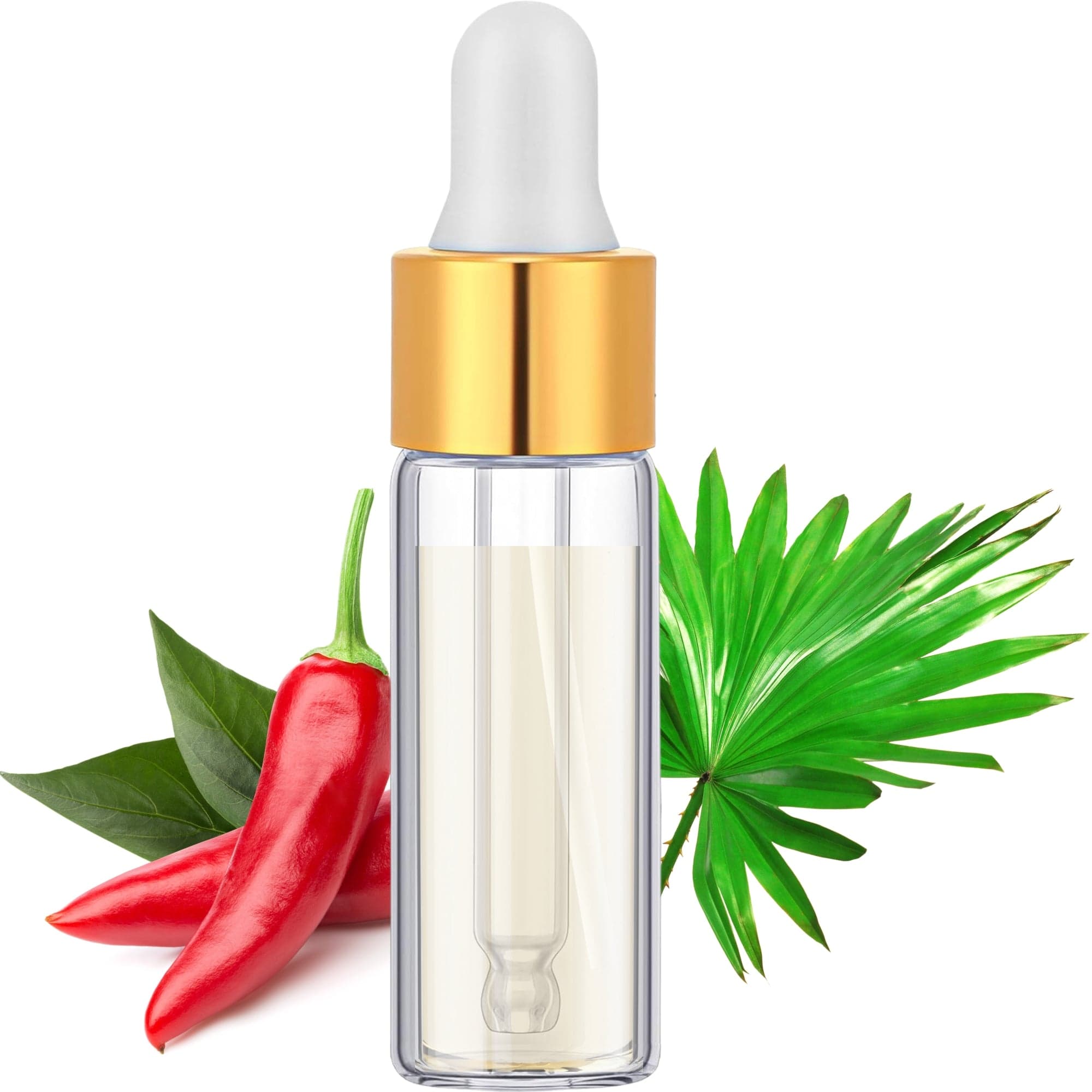 Pre-Shampoo Scalp Treatment | Head Spa | Cayenne & Saw Palmetto | Scalp Detox | Oil-Based Formula | Essential Hair Rescue - Sample Vial (0.16 fl oz)