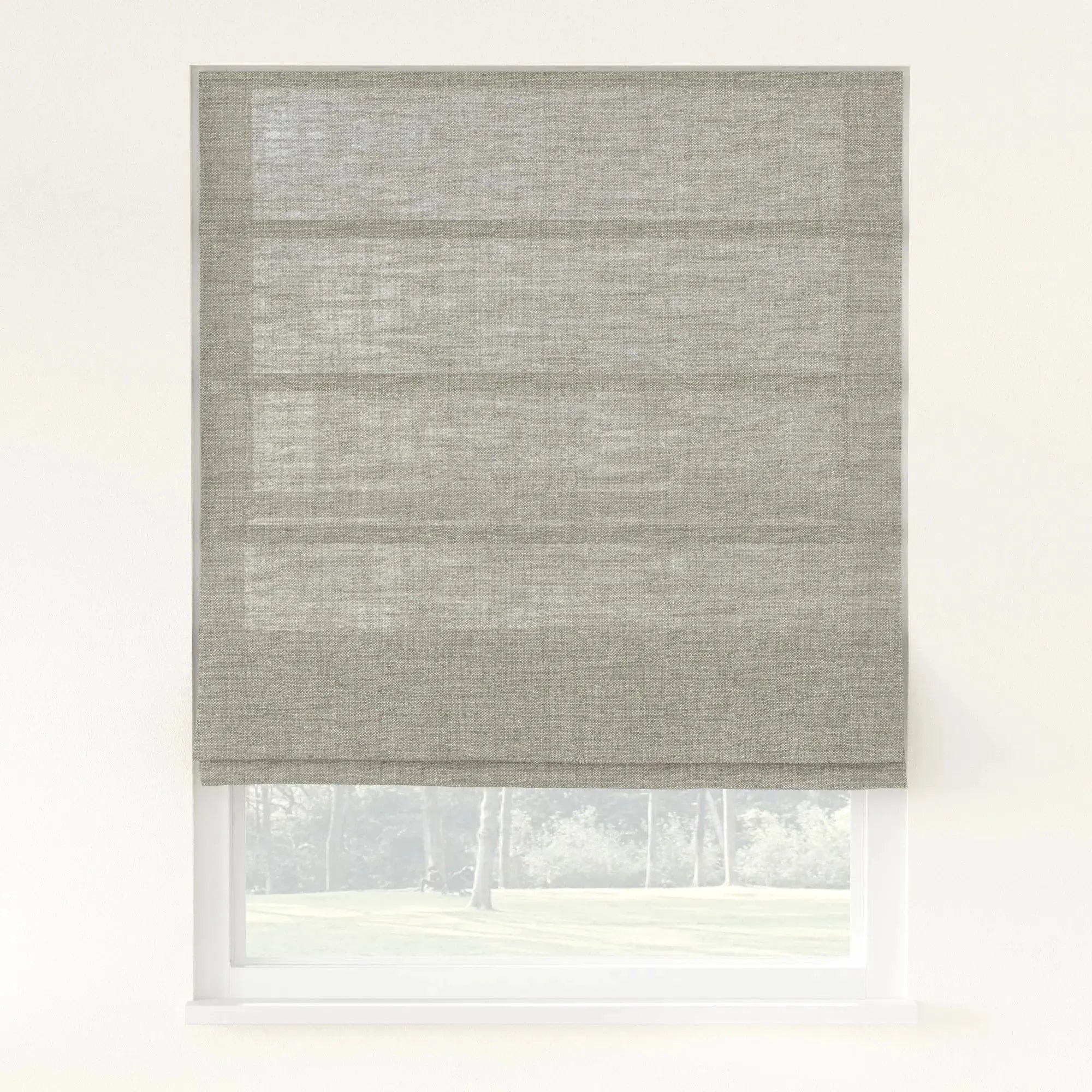 Florence Linen Roman Shade Cordless - Clay-898-11