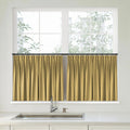 Florence Linen Pleated Cafe Curtains - Apricot-898-28