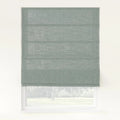 Florence Linen Roman Shade Cordless - Patina Green-898-33