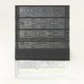 Florence Linen Roman Shade Cordless - Black-898-37