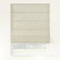 Florence Linen Roman Shade Cordless - Khaki-898-4