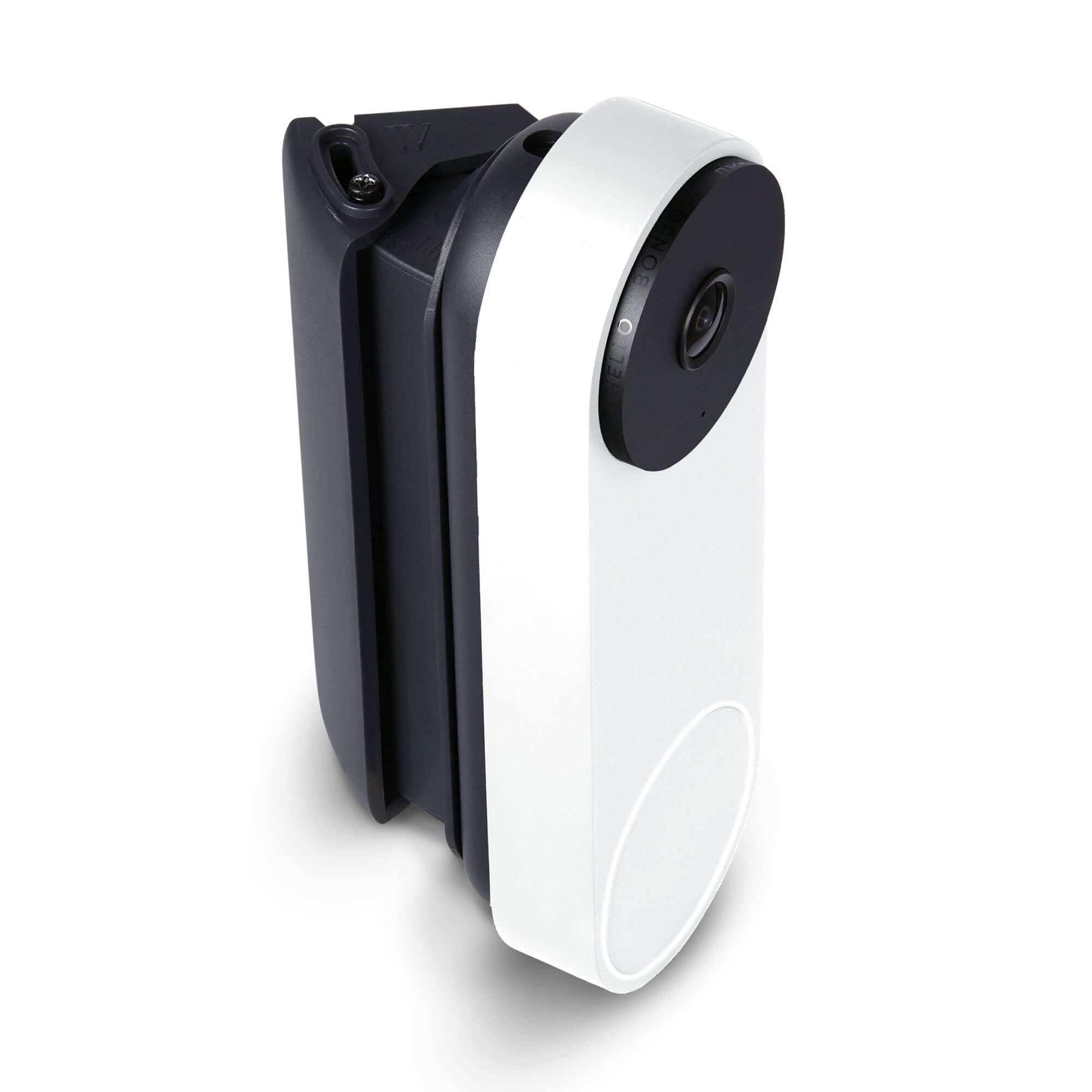 Wasserstein Horizontal Adjustable Mount for Google Nest Doorbell (Wired 2nd & 3rd Gen) | Made for Google