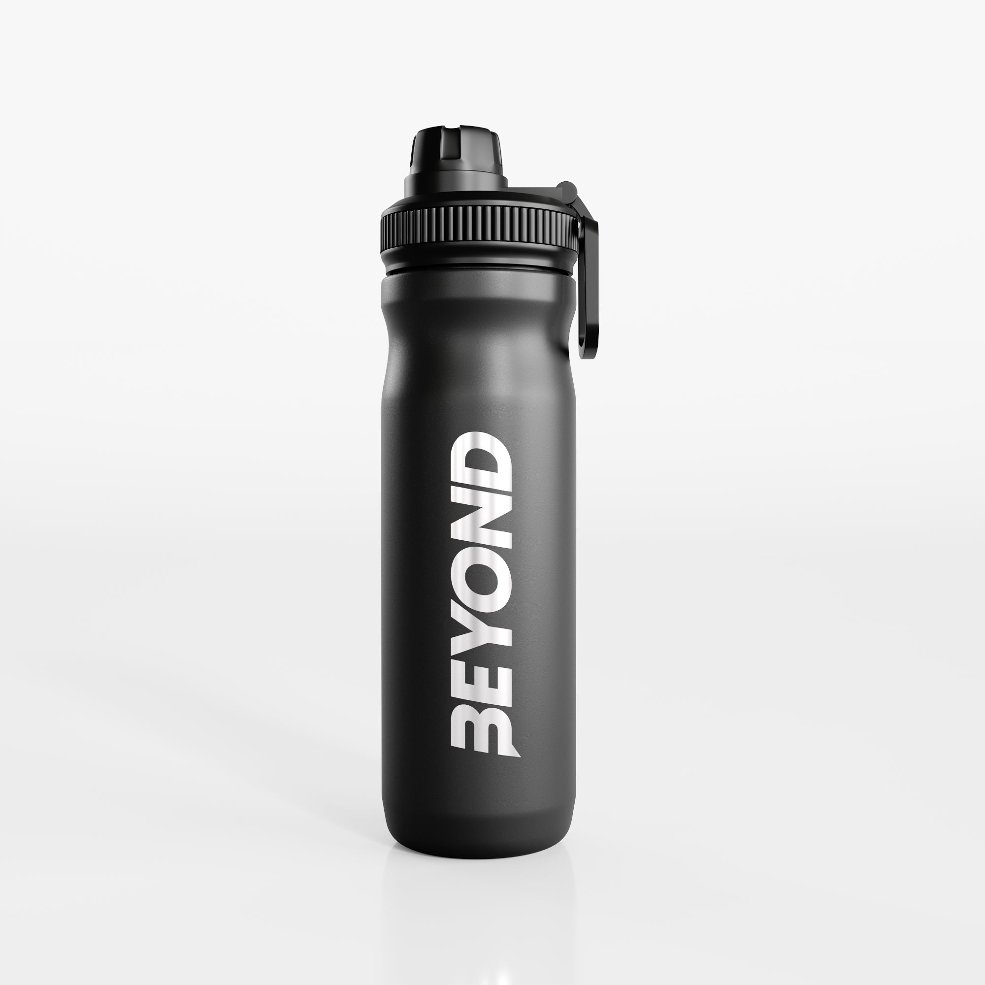 Black Sports Bottle