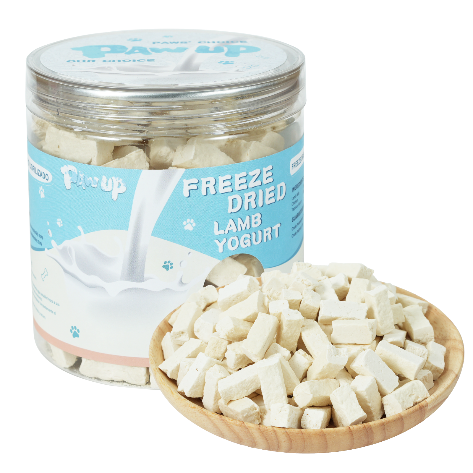 Freeze-Dried Lamb Yogurt Treats for Dogs, Gentle Support for Sensitive Stomachs, 2.8 oz