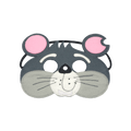 Maus Filzmaske