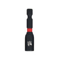 1/4" Impact Nut Driver, Magnetic Tip, 1-7/8" Length, 1 pc