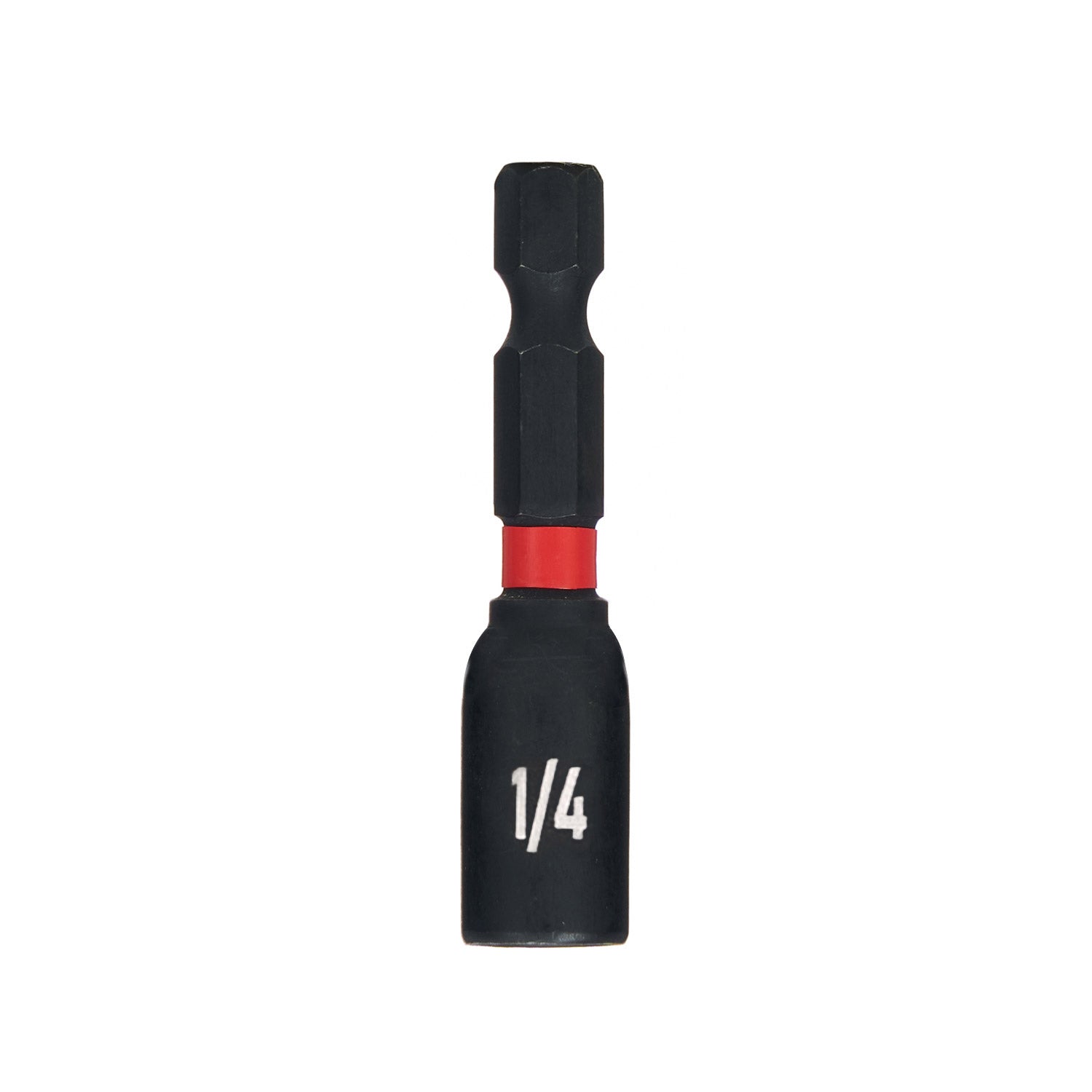 1/4" Impact Nut Driver, Magnetic Tip, 1-7/8" Length, 1 pc