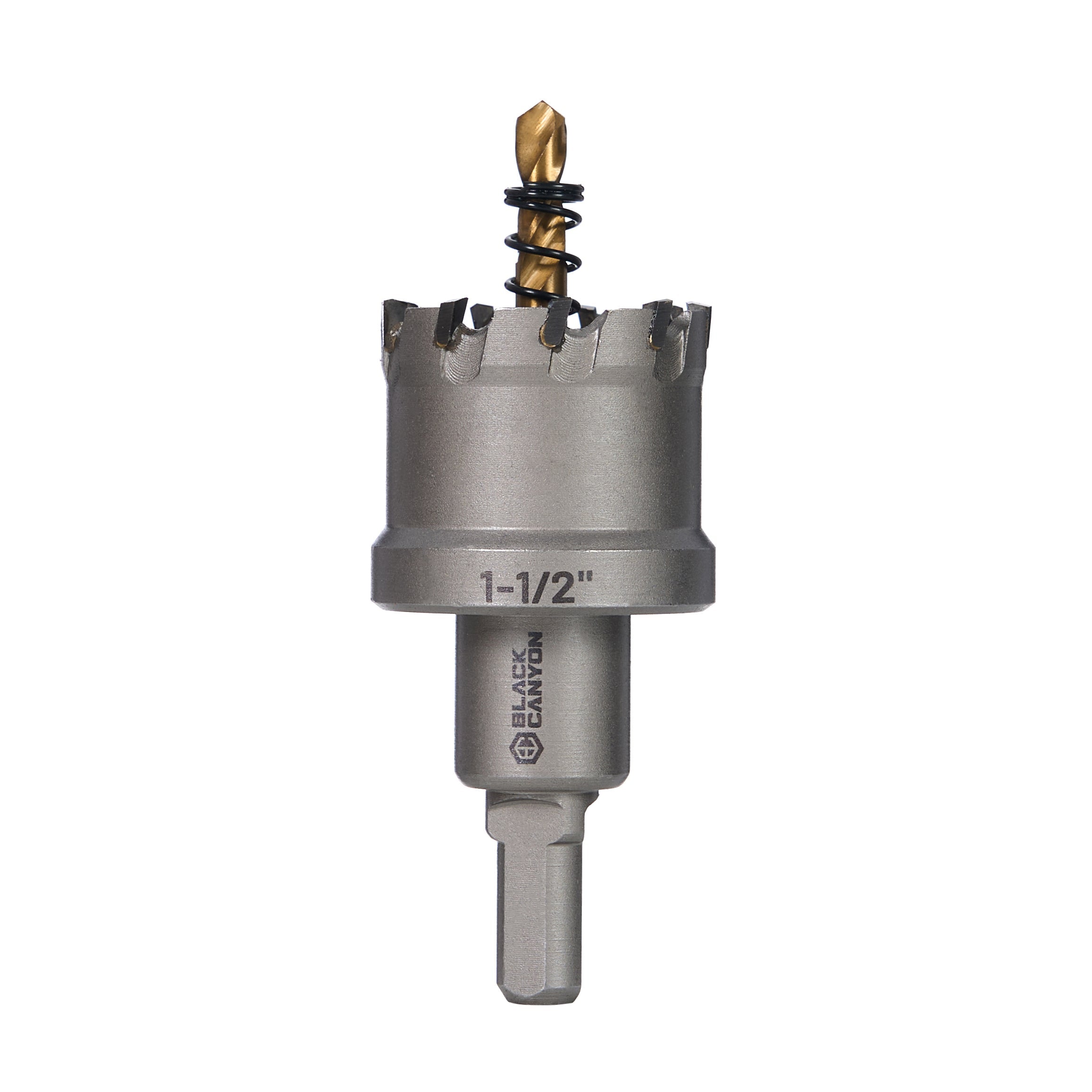 1-1/2" Carbide Hole Saw, 3-Flat Shank, 1 pc