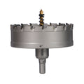 4" Carbide Hole Saw, 3-Flat Shank, 1 pc