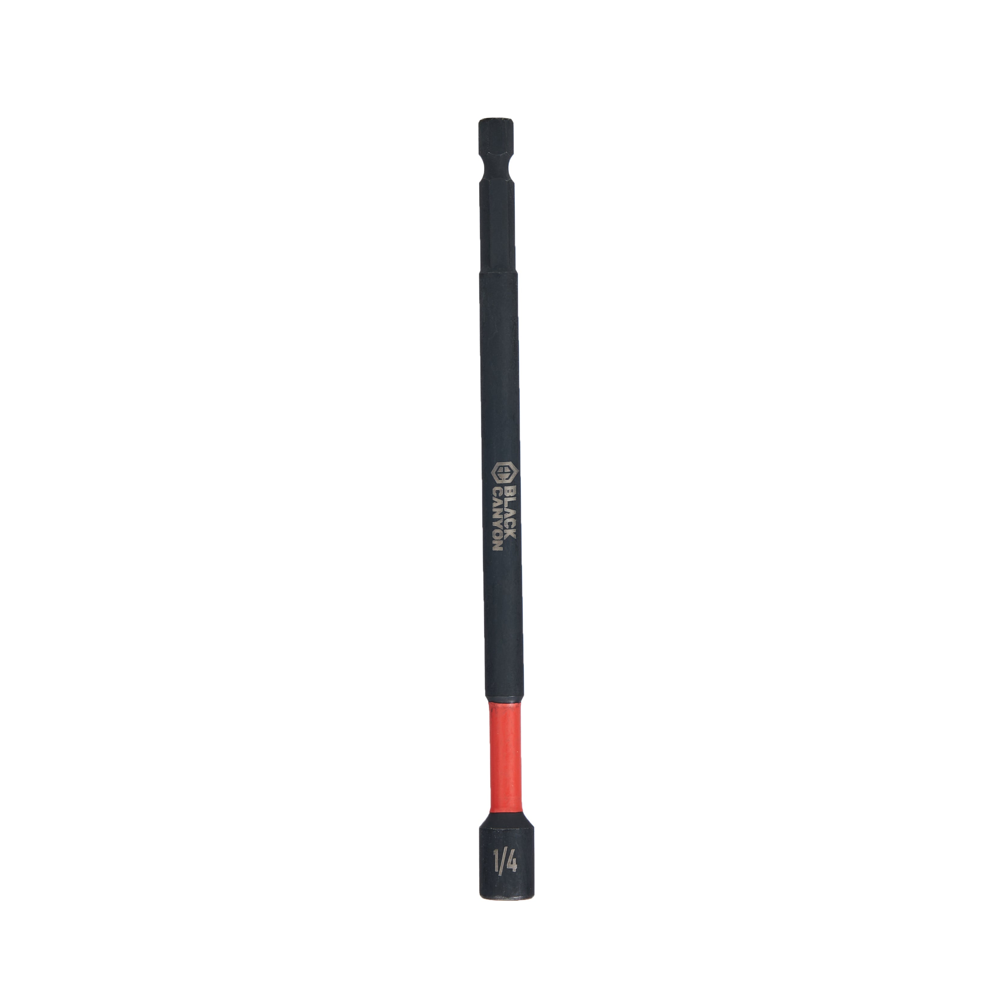 1/4" Impact Nut Driver, Magnetic Tip, 6" Length, 1 pc