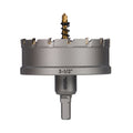 3-1/2" Carbide Hole Saw, 3-Flat Shank, 1 pc