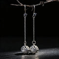 Fragrance of the Soul – Herbal Amulet Dangle Earrings