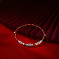 Good Fortune – Koi Ascending Red String Bracelet - Red