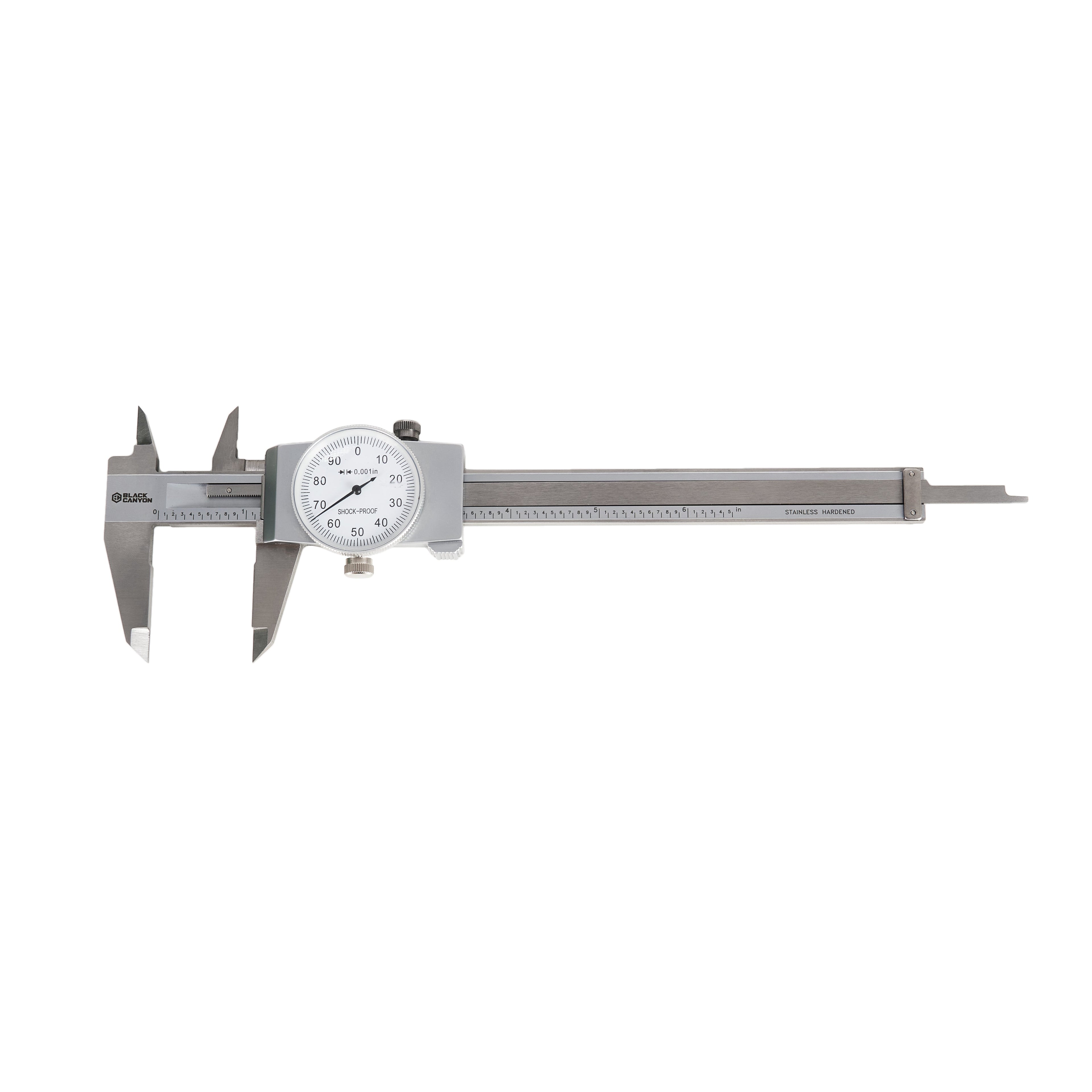 6" Dial Caliper, Inch Measurement