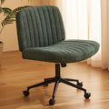 Dowinx Armless Criss Cross Chair Green QL-66H1