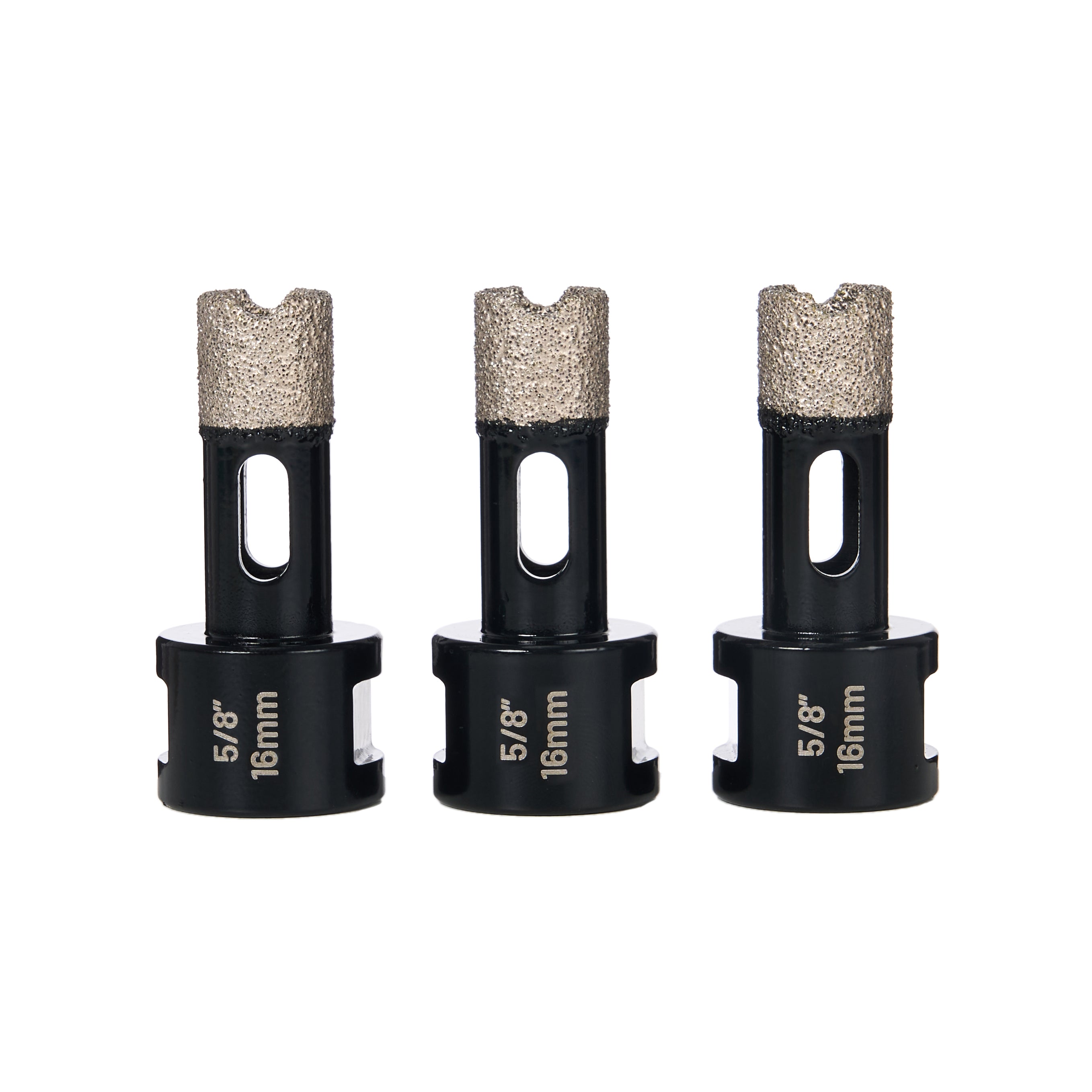 Diamond Hole Saw, 5/8", 3-pack