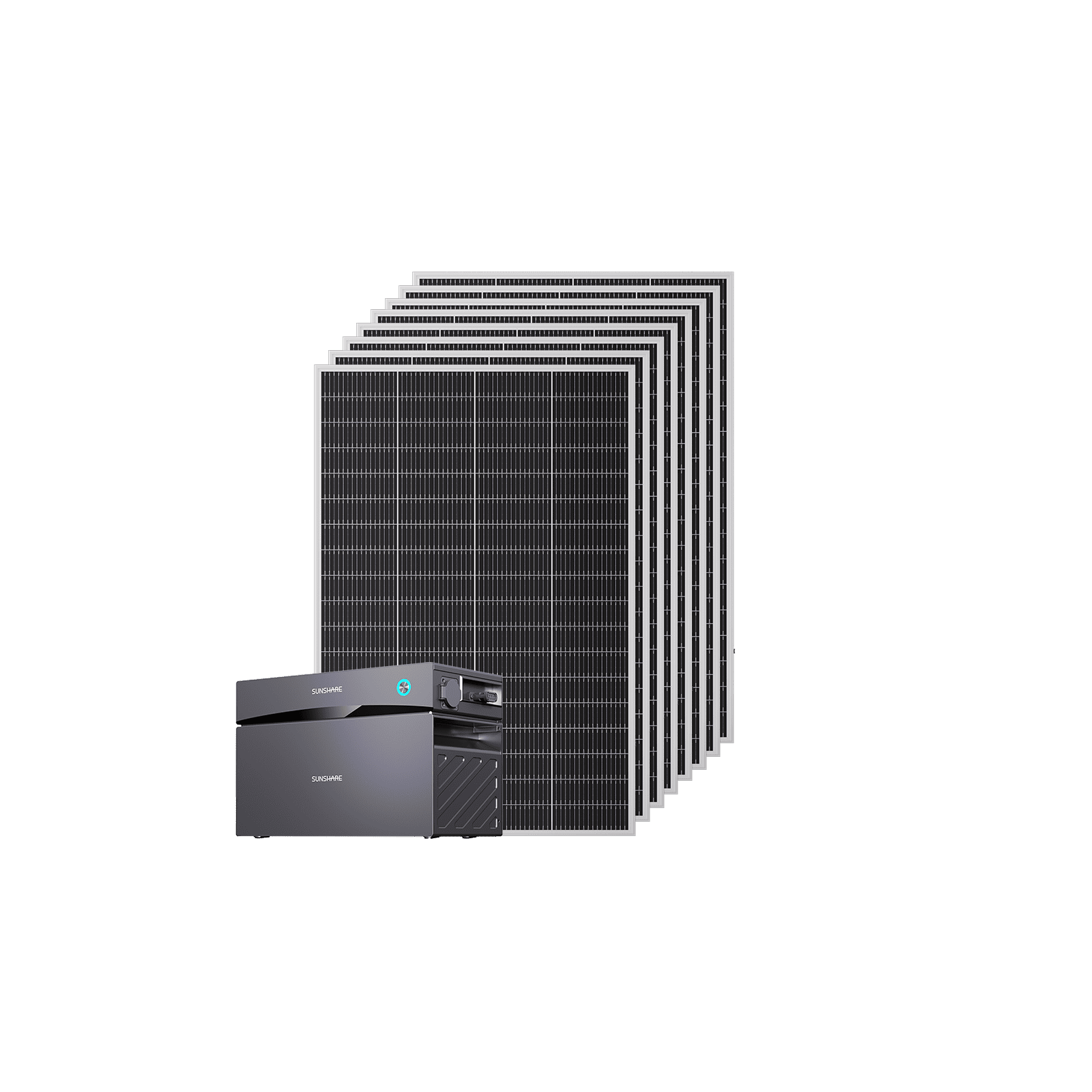 Glory Semi-Solid Balkonkraftwerk mit 1,52 kWh Speicher - Lite 10x (2000W)