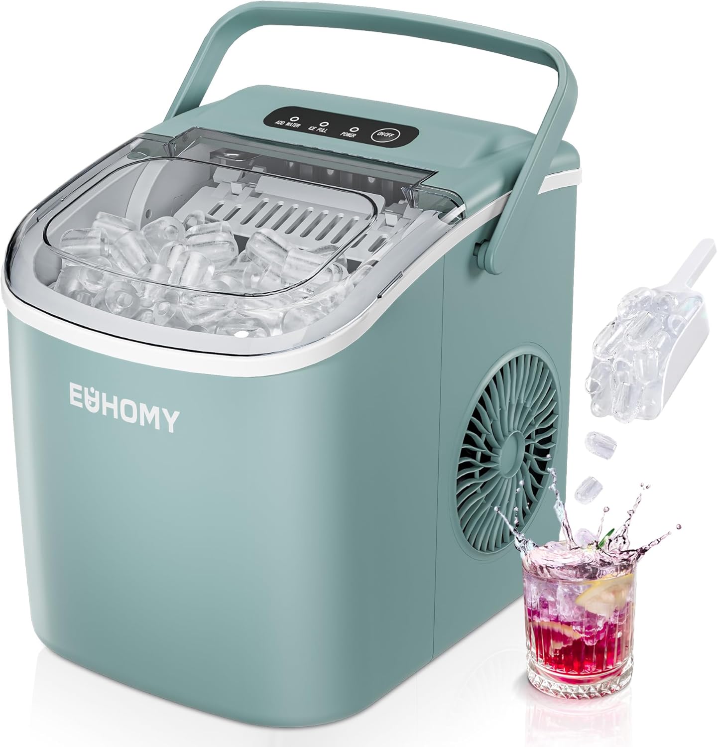 Euhomy Dart H1 Bullet Ice Maker - Green