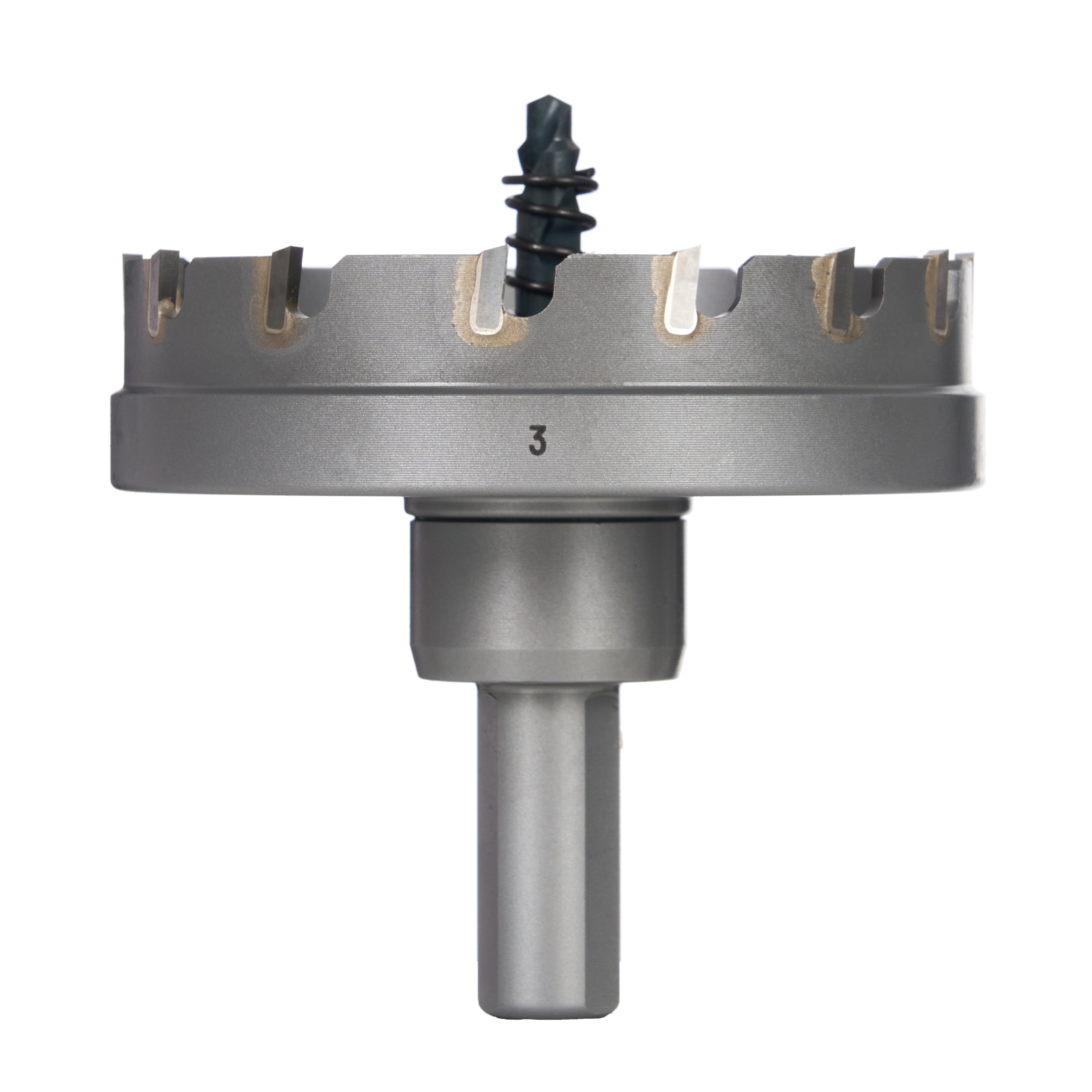 3" Carbide Hole Cutter, 3-Flat Shank, 1 pc