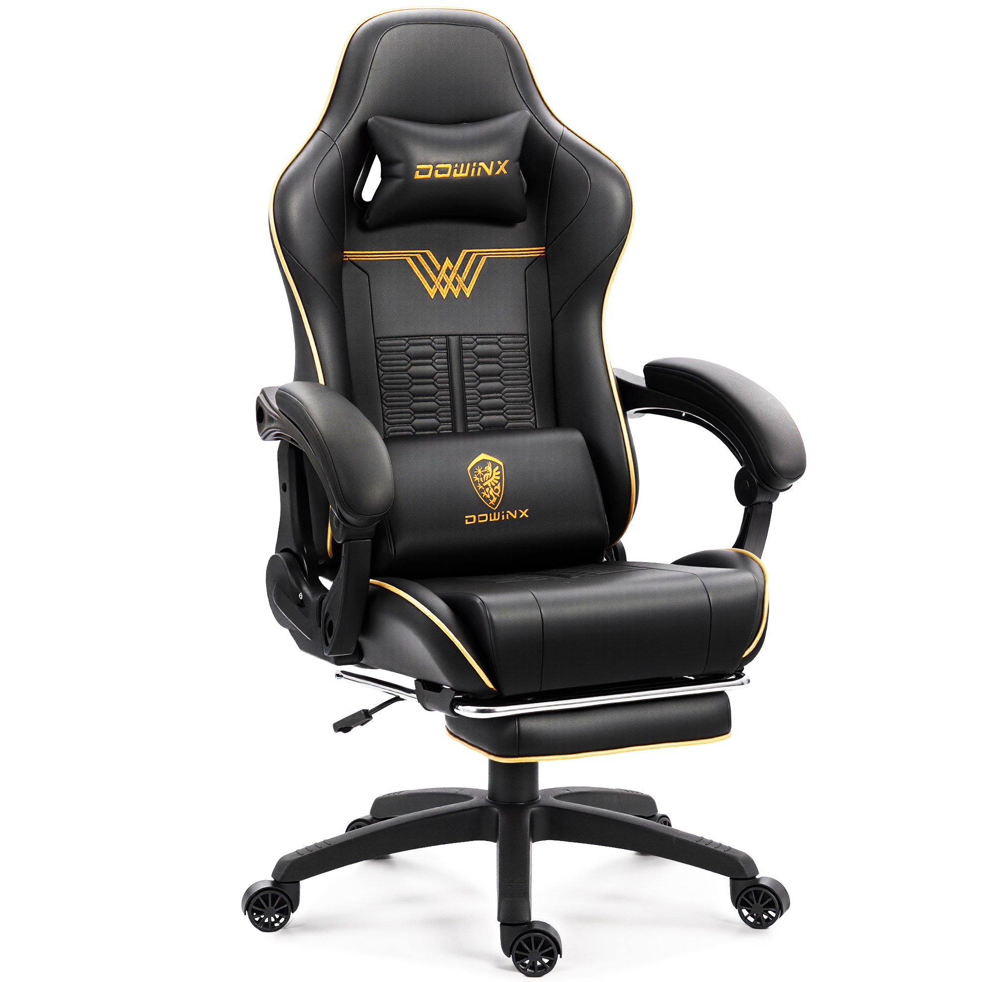Dowinx Leather Gaming Chair LS-66D87 Black