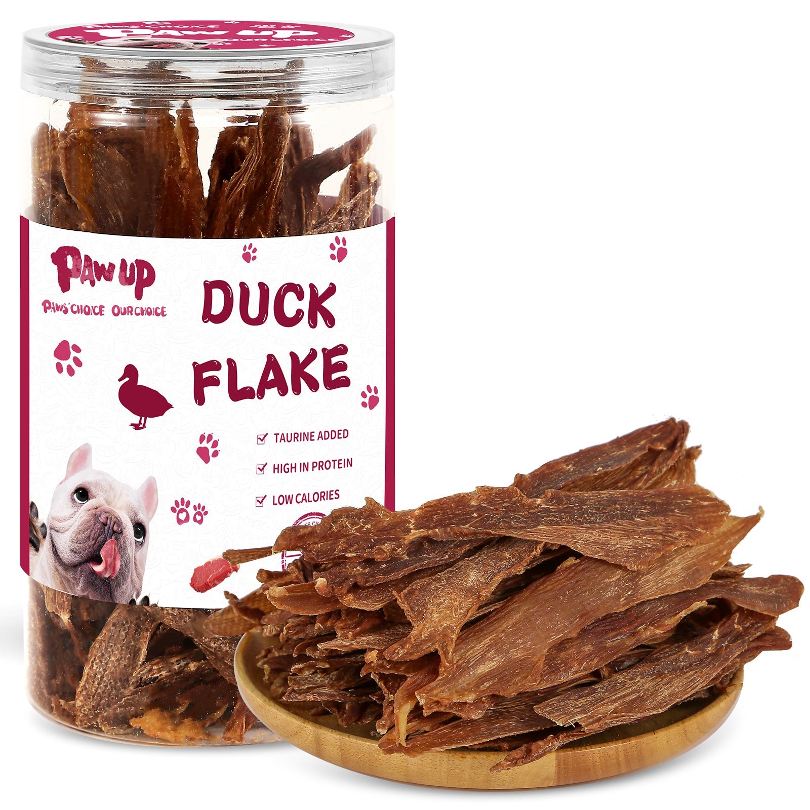 Dog Treats Jerky Duck Crisp Flakes, 6oz