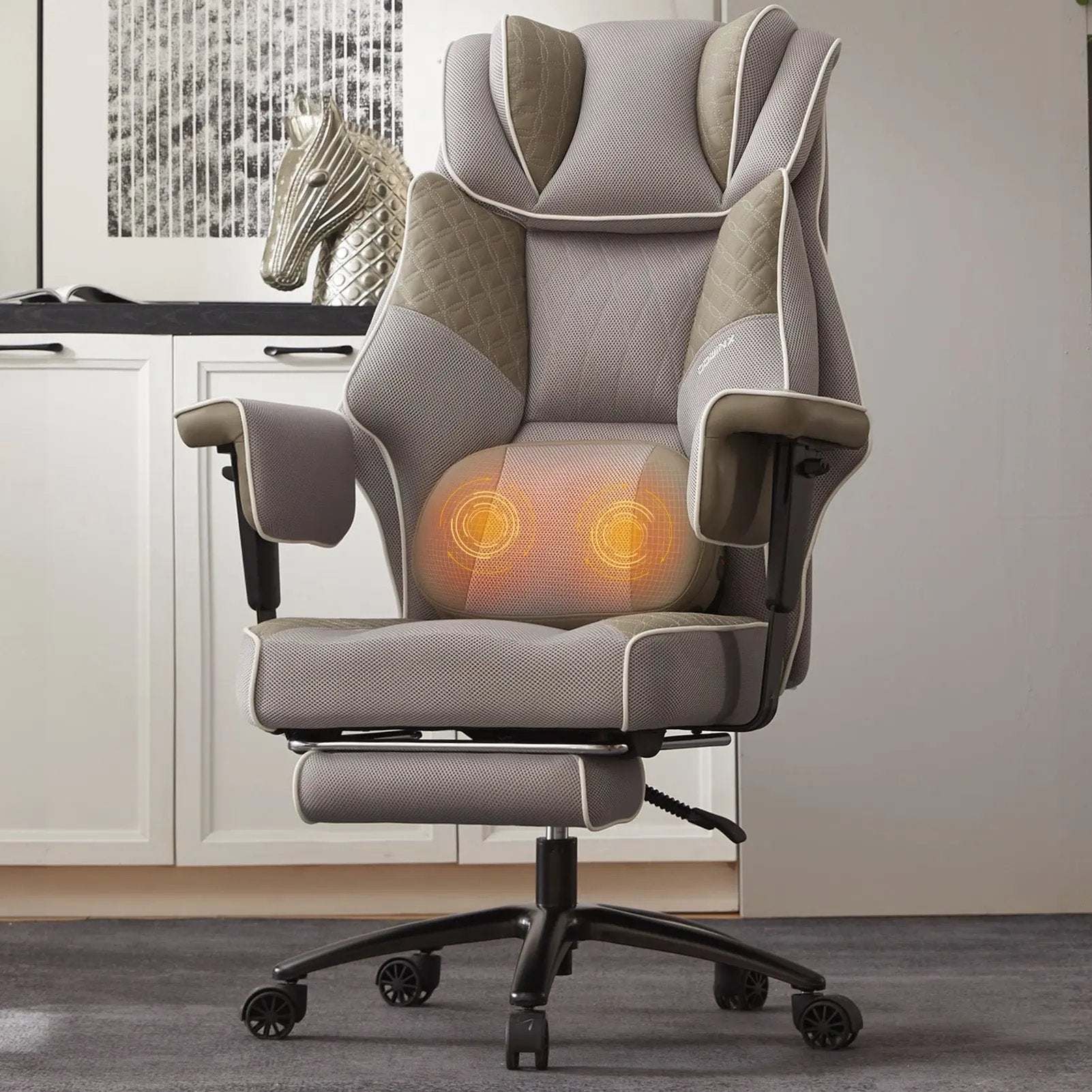Dowinx Office Sofa Chair QL-66B3 Gray