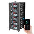 【UL】Vatrer 48V (51.2V) 100Ah Server Rack Lithium Battery - 6 PACK(Free Server Rack Included)