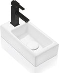 HOROW UV3718W Mini-Waschbecken aus Keramik - Right