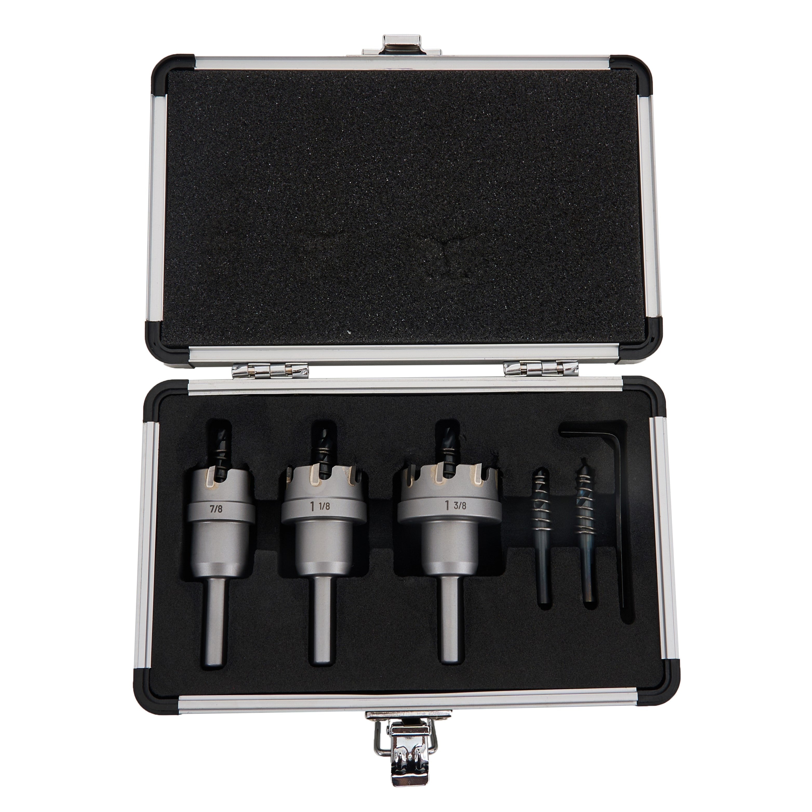 Carbide Hole Cutter Kit, 5 pcs