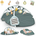 6-Toy Sensory Tummy Time Mat for Newborns 0–6M