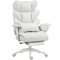 Dowinx Fabric Sofa Chair LS-66BG1B04 White (17° Rocking Function)