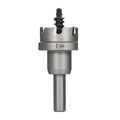 1-1/4" Carbide Hole Cutter, 3-Flat Shank, 1 pc